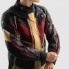 KURTKA MOTOCYKLOWA TEKSTYLNA REBELHORN HARDY 3.0 DESERT GREY RED 3XL